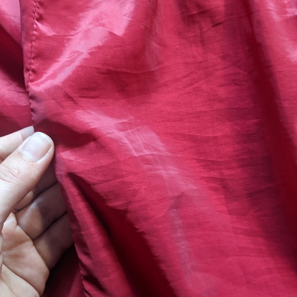 Vintage, M/L Red Pleather Coat - Picture 2 of 6